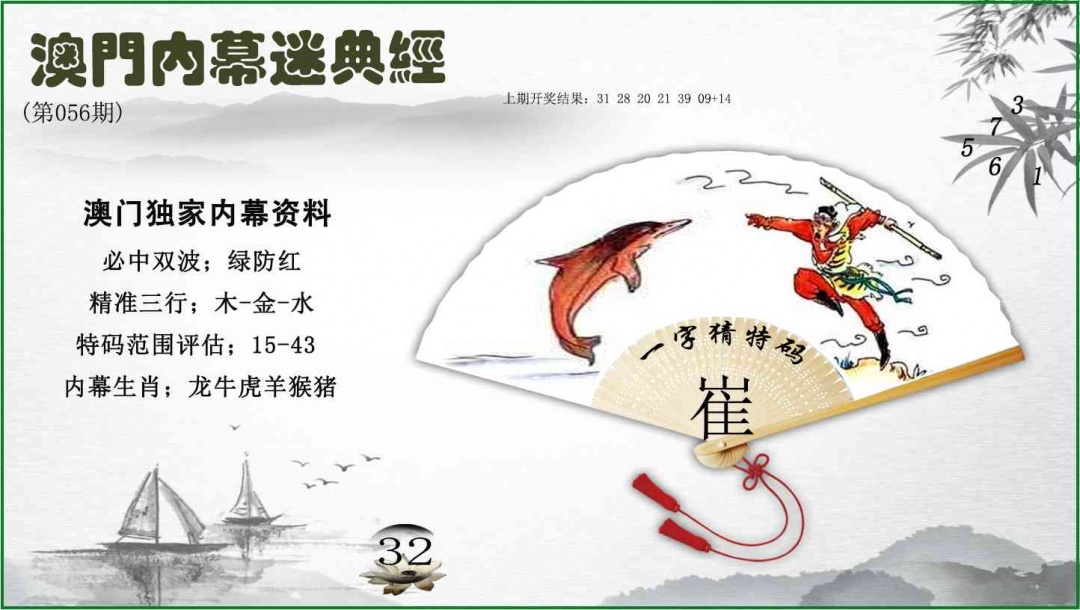 056期内幕秘典经[图]