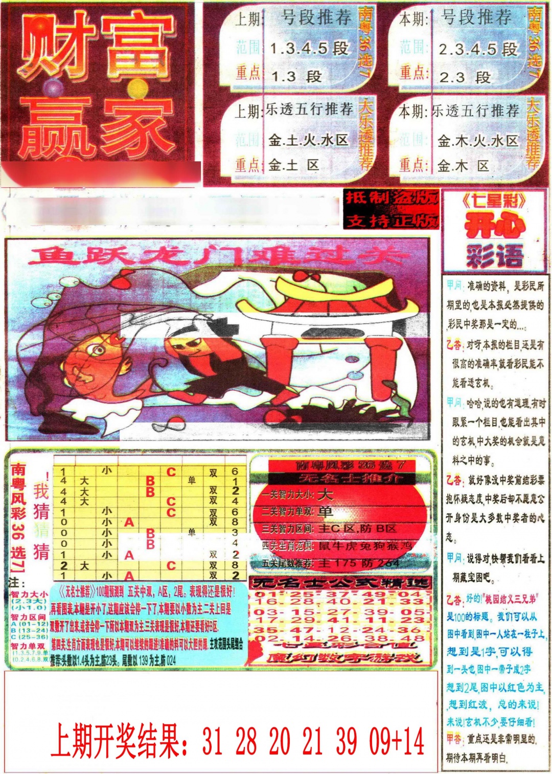 056期七星彩图(高清)[图]