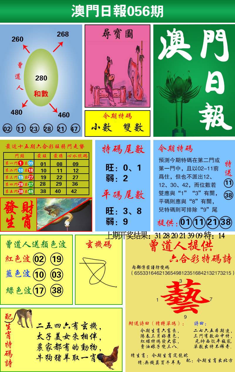 056期澳门日报[图]