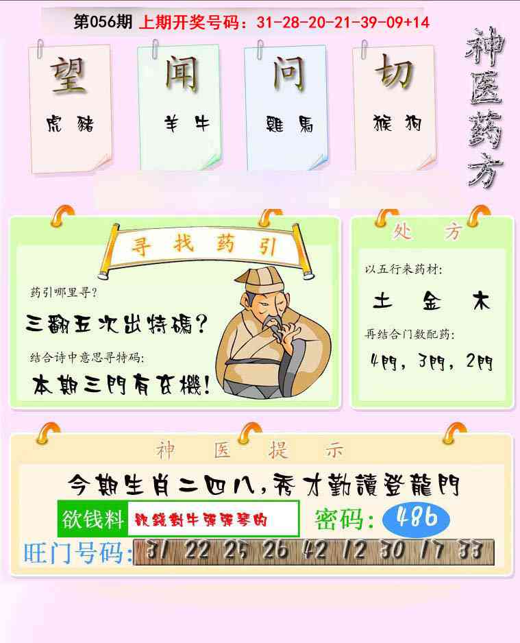 056期神医药方[图]