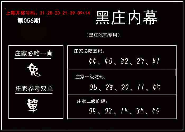 056期黑庄内幕[图]
