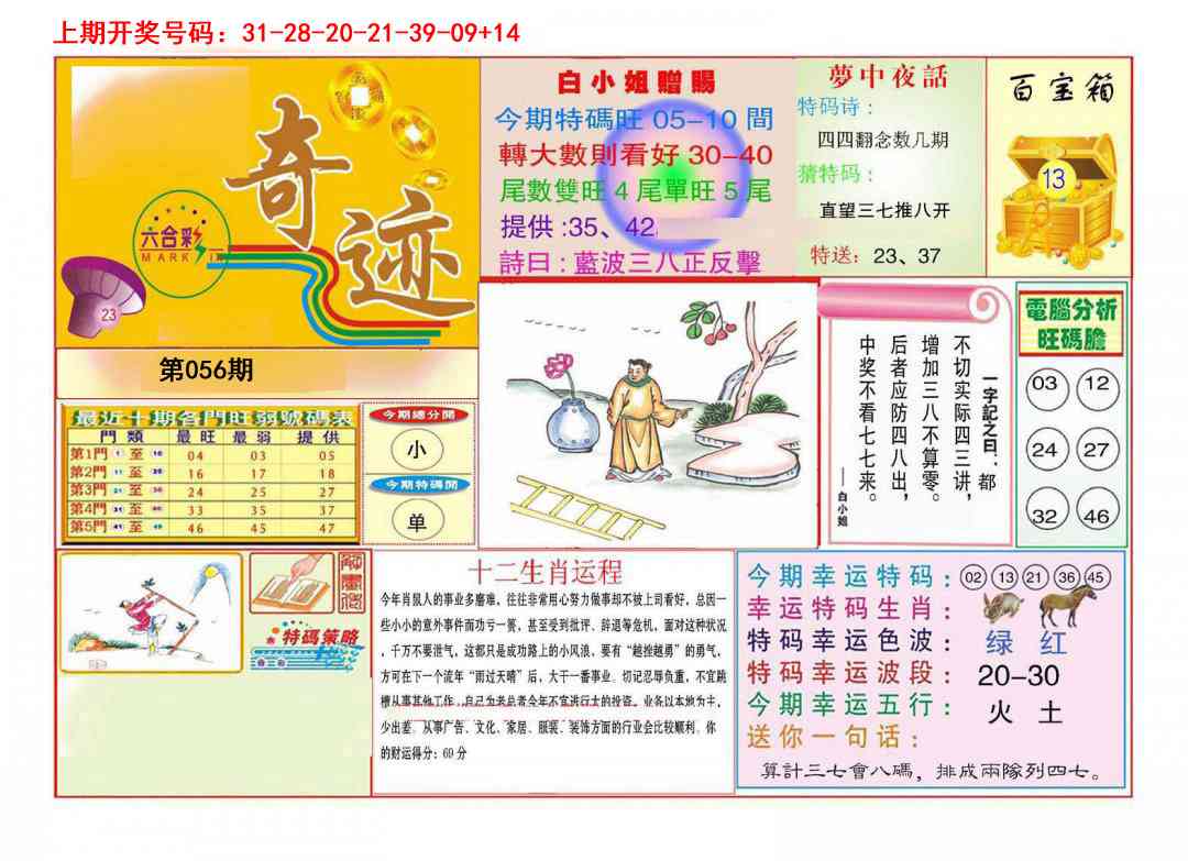 056期九龍奇迹A(推荐)[图]