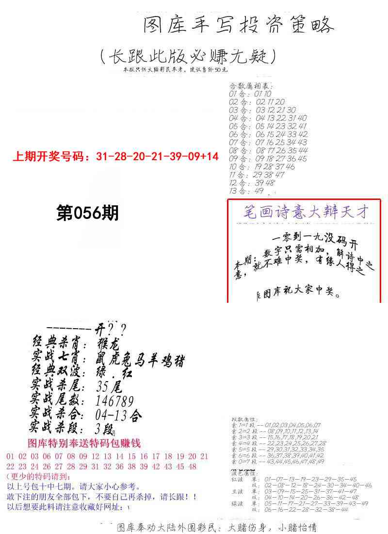 056期手写投资策略[图]