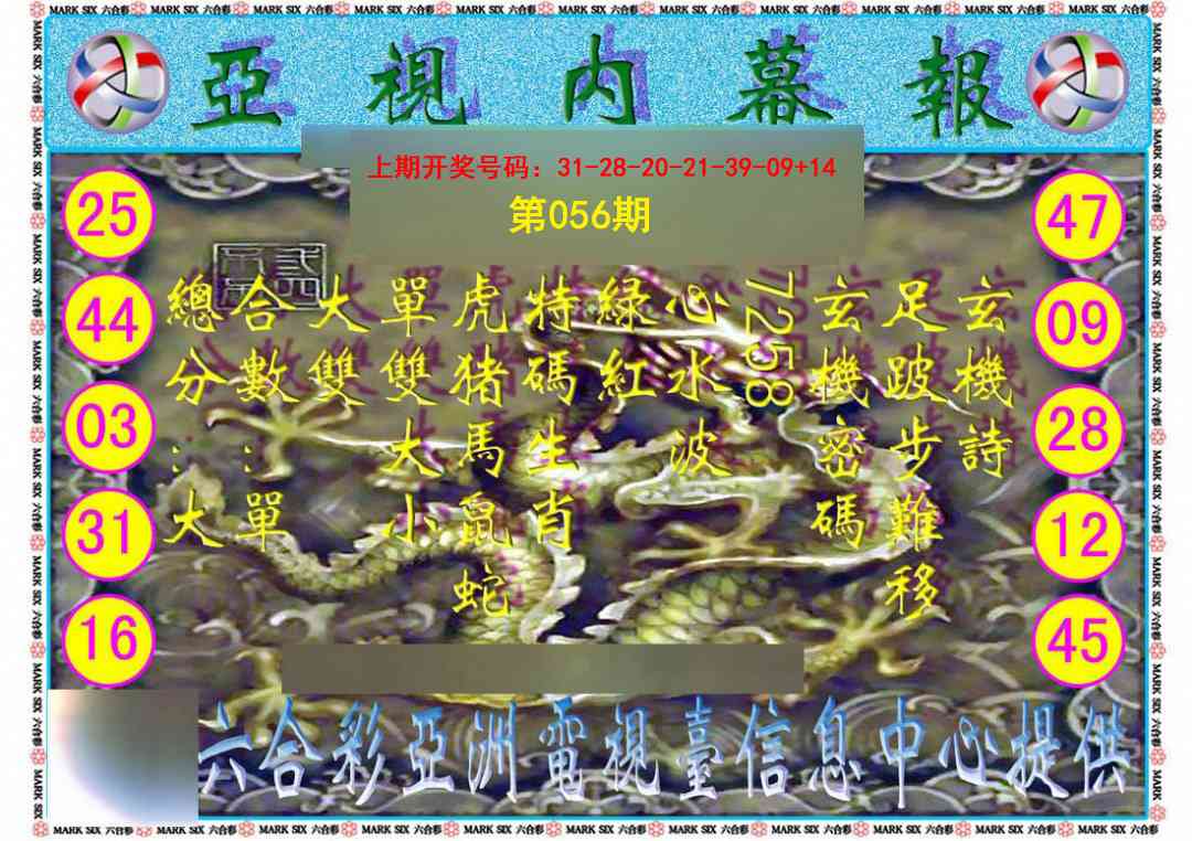 056期亚视内幕报[图]