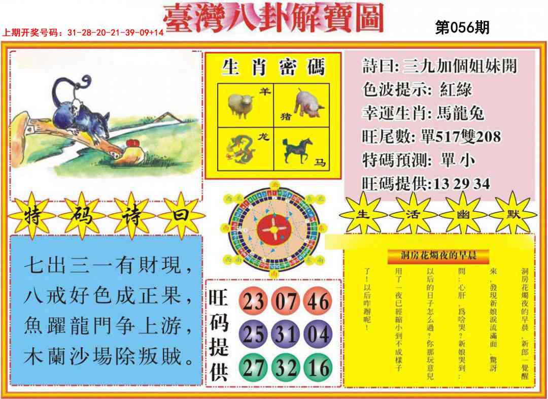 056期台湾八卦解宝图[图]